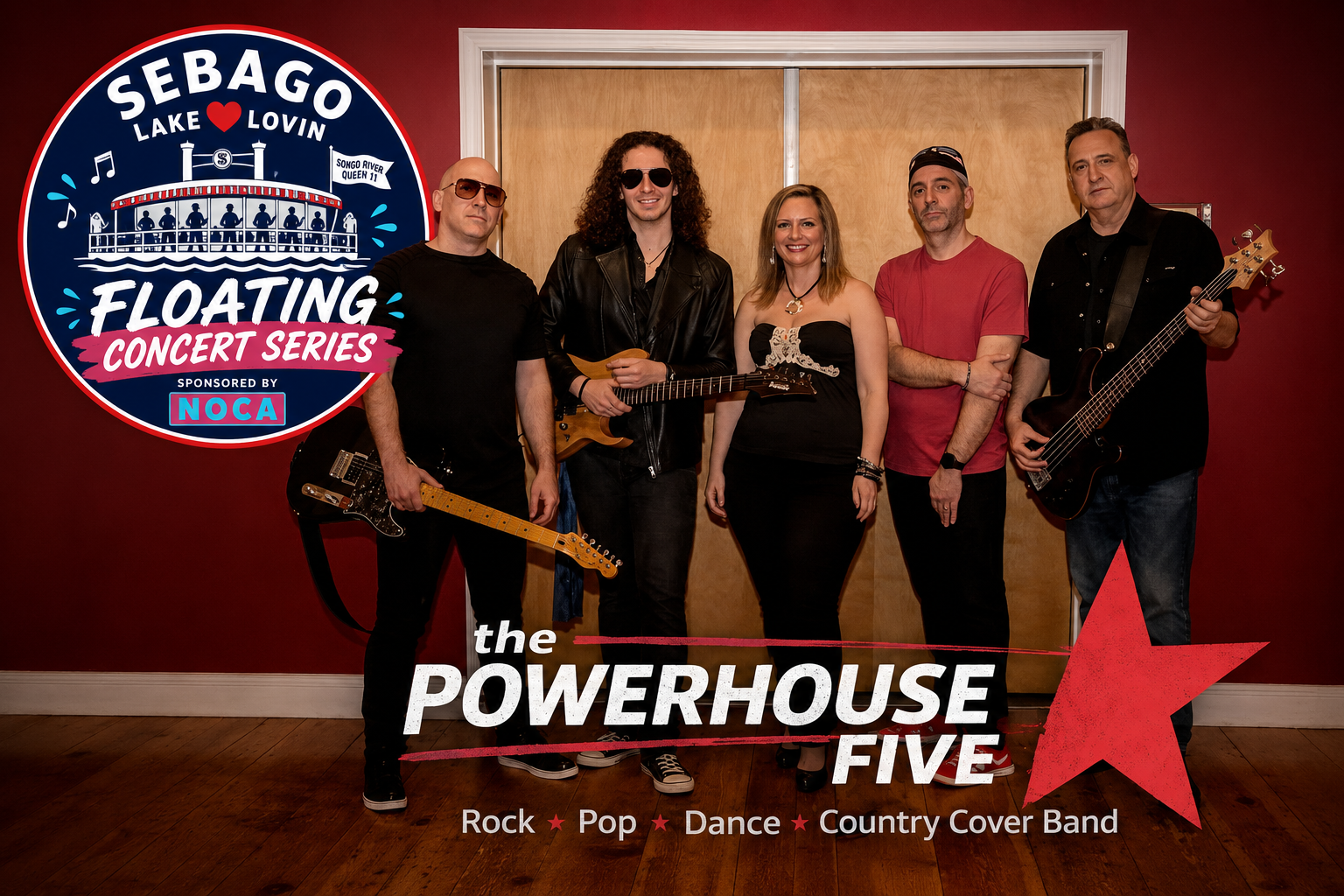 The Powerhouse Five — Stadium Rock Cruise