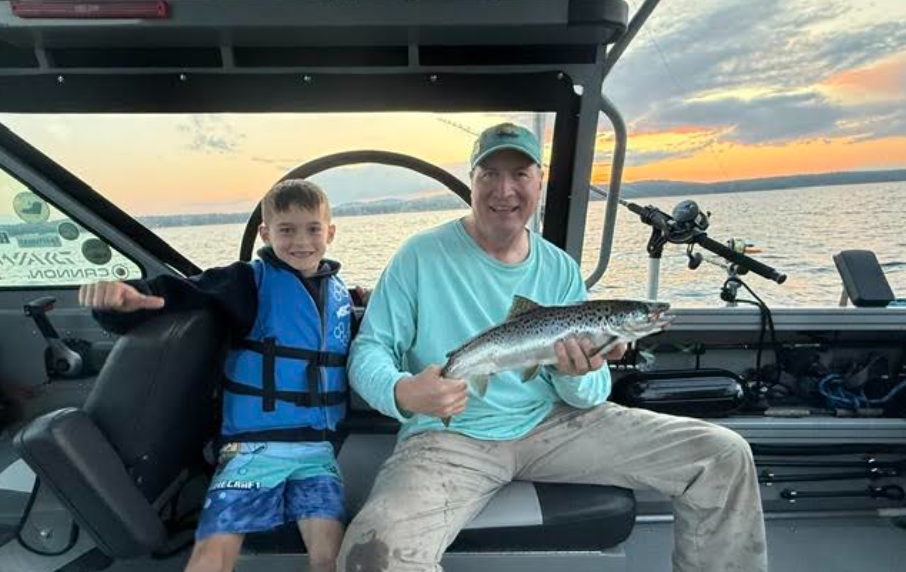 The Fishingest Kid on Sebago Lake - Sebago Lake, Maine